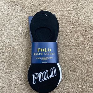 NWT men’s Polo liner socks 6 pack